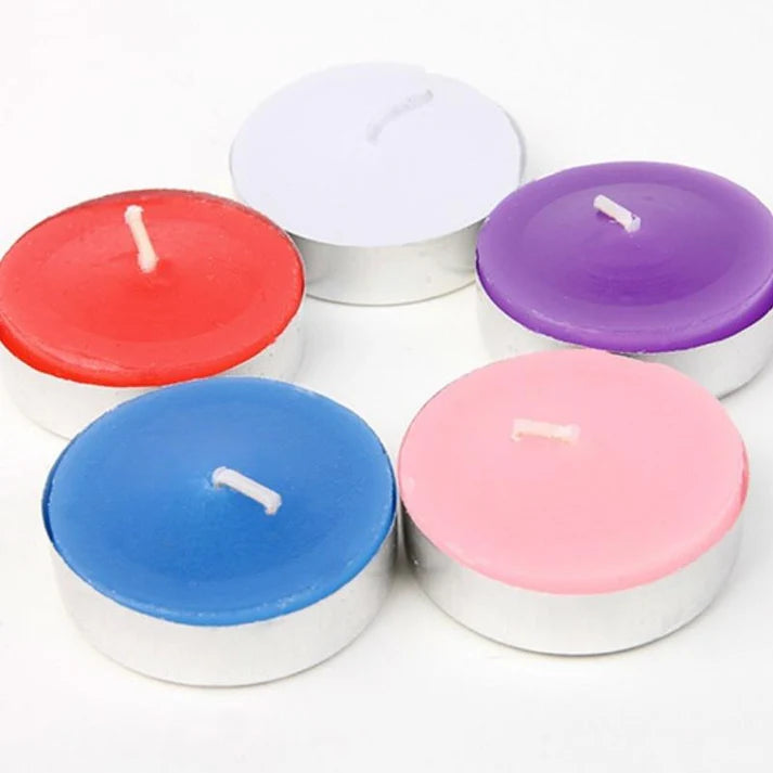 03 - 6939 DECORATIVE COLOR CANDLE LIGHT CANDLE PERFECT FOR GIFTS, HOME, ROOM, BIRTHDAY, ANNIVERSARY DECORATIVE CANDLES (10 Pc Set)