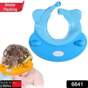 6641 Bonnet de douche en Silicone pour bébé, lavage des cheveux, des yeux, des oreilles, chapeau pour nouveau-nés, bébés, bonnet de bain pour bébé, Protection des yeux et des oreilles.