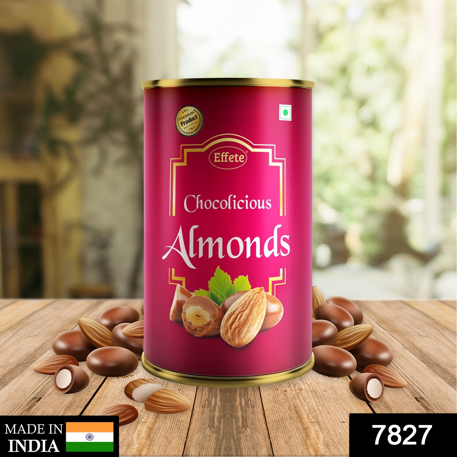 7827 EFFETE CHOCOLATE DRYFRUITS CHOCOLICIOUS ALMONDS 96GM DeoDap