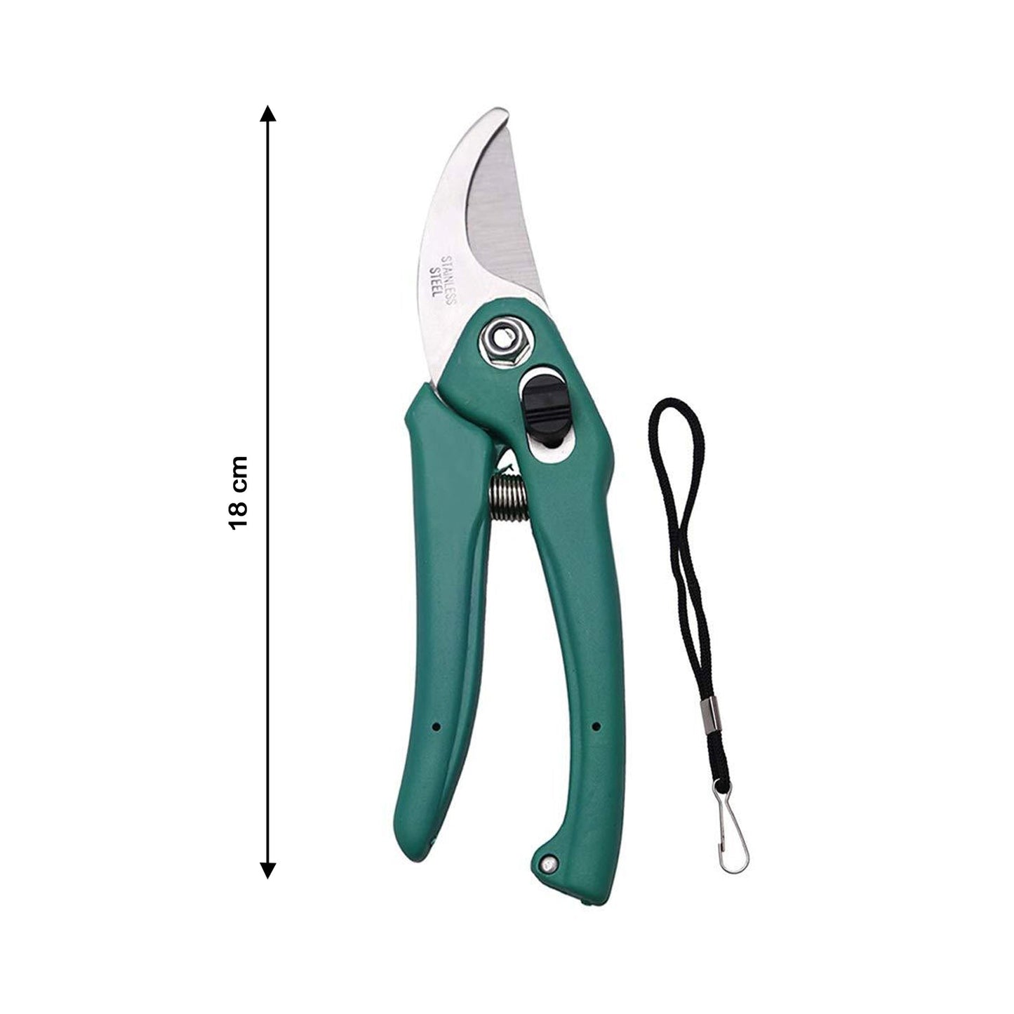 0465A Garden Shears Pruners Scissor for Cutting Branches, Flowers, Leaves, Pruning Seeds DeoDap