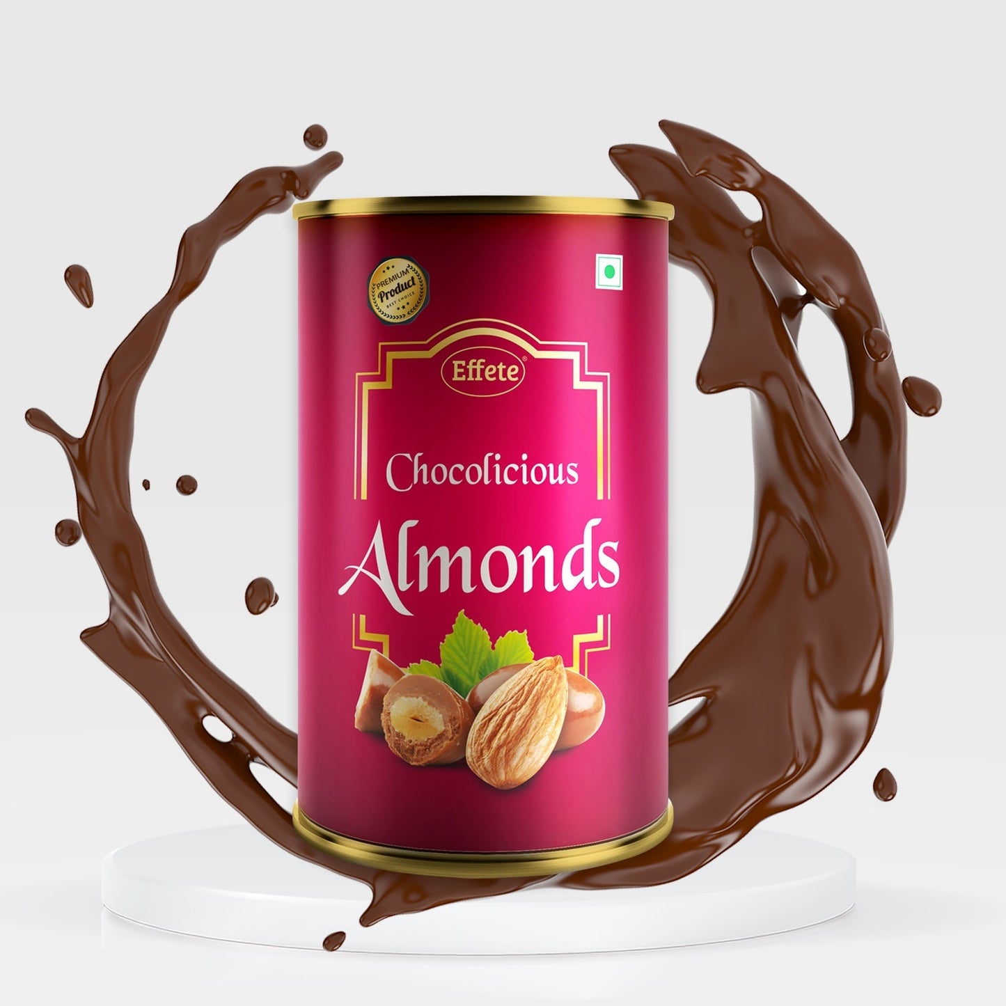 7827 EFFETE CHOCOLATE DRYFRUITS CHOCOLICIOUS ALMONDS 96GM DeoDap