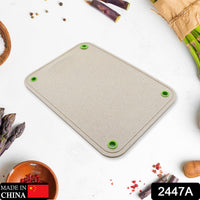 2447A Kitchen Chopping Board Household Double-sided Cutting Board Knife Board Vegetable Cutting and Fruit Multi-purpose Plastic Sticky Board Cutting board