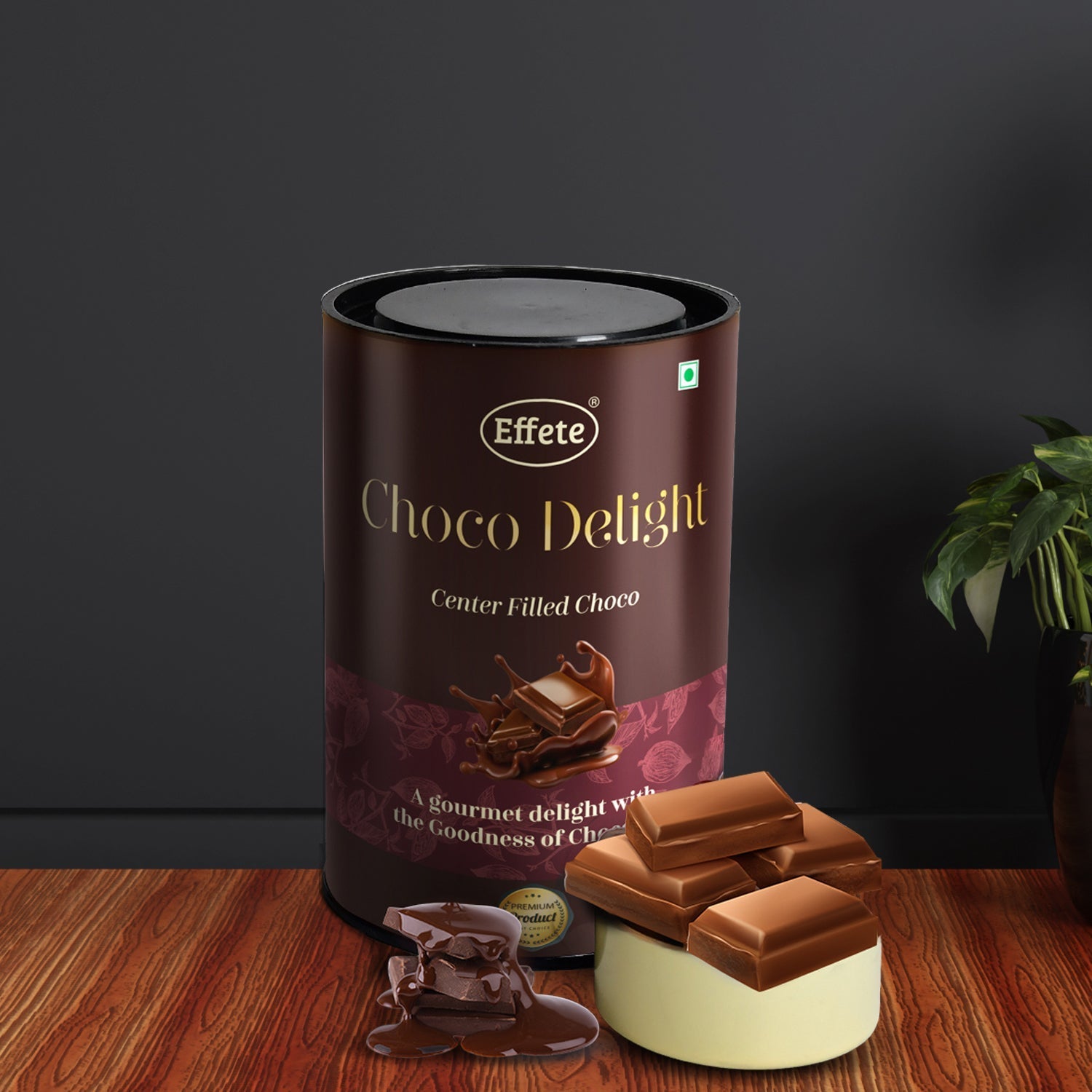 7830 Effete Choco Delight Chocolate Center filled choco | Premium Chocolate | DeoDap