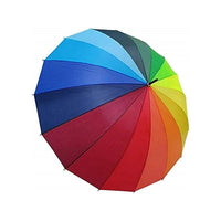 9105 Parapluie arc-en-ciel pour hommes et femmes (multicolore)