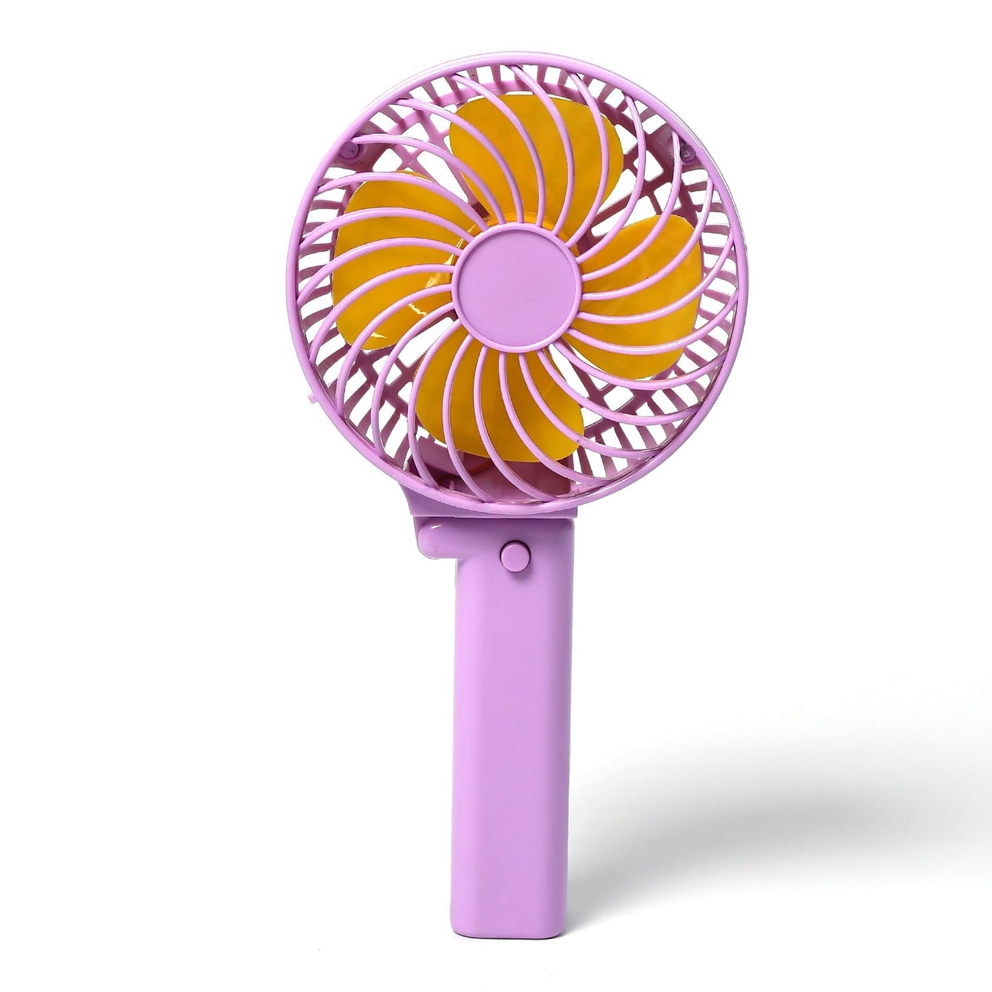 7604 Portable Mini handy Fan & Personal Table Fan | Rechargeable Battery Operated Fan Suitable for Kids, Women, Makeup Artist, Home Office DeoDap