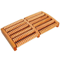 7262 Wooden Foot Massager Roller Reflexology Foot Massager for Increase Blood Circulation and Plantar Fasciitis Relieve Pain DeoDap