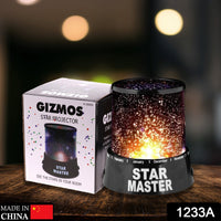 1233A Star Night Light Projector Lighting USB Lamp Led Projection LED Night DeoDap