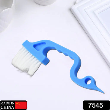 7545 Groove Gap Cleaning Brush, Kitchen Cleaning Tools Mini Corner Cleanings Tool Hand-held Shower Door Gap Cleaner for Window Blinds Sliding Door Track Gaps Corner Cleaner Brush Keyboard