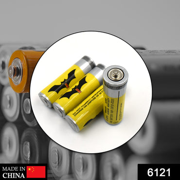 6121 4Pc AA Battery and power cells used in technical devices such as T.V remote, torch etc for their functioning. DeoDap