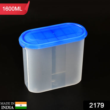 2179 Plastic Storage Containers with Lid (1600 ML) DeoDap