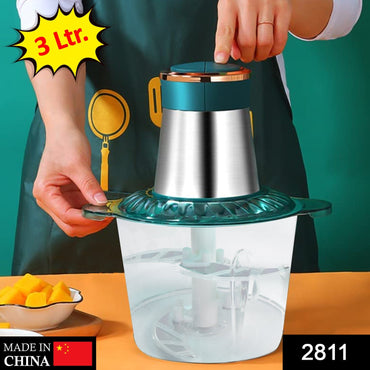 2811 Stainless Steel Electric Meat Grinders with Bowl for Food Chopping Meat & Vegetable. DeoDap