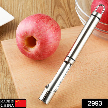 2993 Apple Corer Stainless Steel, Core Remover for Apple and Pear, Kitchen Gadget Dishwasher Safe DeoDap