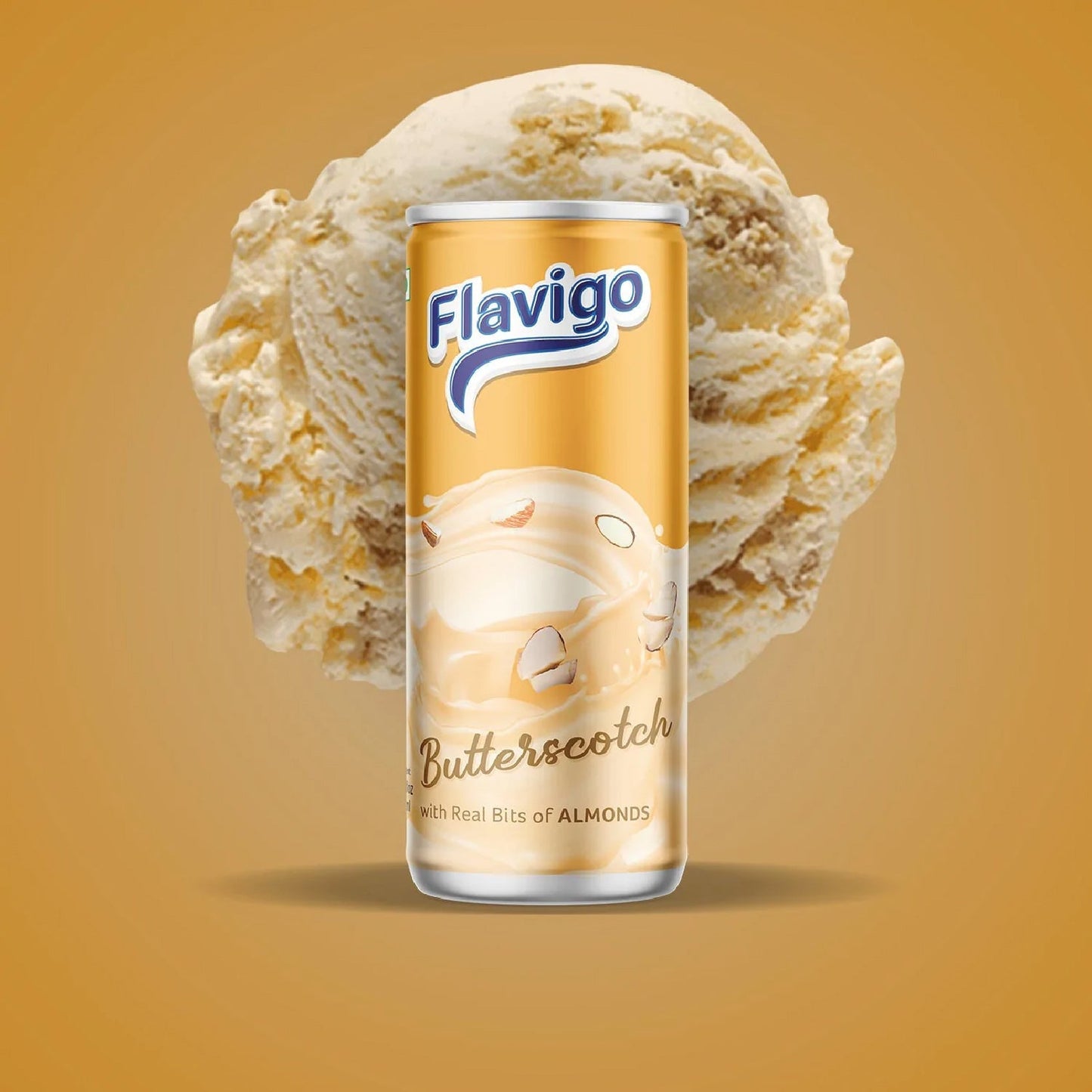 1014 Flavigo Butter Scotch Ice Cream Milkshake (200Ml) | Ice cream shakes