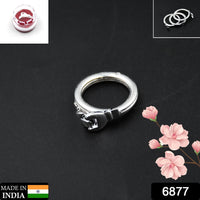 6877 Trois anneaux entrelacés, bagues pour femmes et filles Bague en argent | Bague de Saint-Valentin, bagues bague de doigt argentée pour femmes | Cadeau d'anniversaire pour filles et femmes, cadeau d'anniversaire pour femme, bague d'amitié.