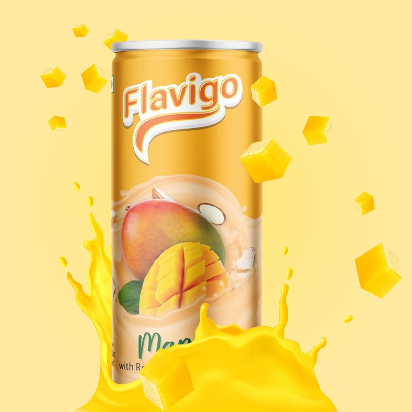 1011 Milkshake à la crème glacée à la mangue Flavigo (200Ml) | Shakes à la crème glacée