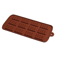 1161 Silicone Mini Choco Bar Mould - 12 Cavity DeoDap