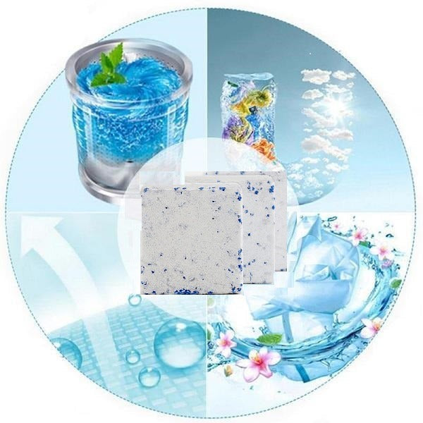 1418 Washing Machine Cleaning Tablet In Refreshening Lavender Fragrance DeoDap