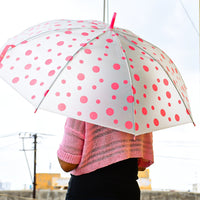 6258 Dot Printed Umbrella for Men and Women Multicolor DeoDap