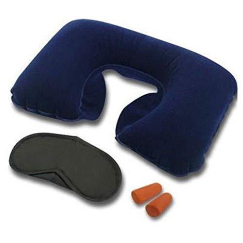 505 -3-in-1 Air Travel Kit with Pillow, Ear Buds & Eye Mask Gotilyo WITH BZ LOGO