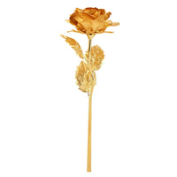 0606 Luxury Decorative Gold Plated Artificial Golden Rose with Premium Box DeoDap