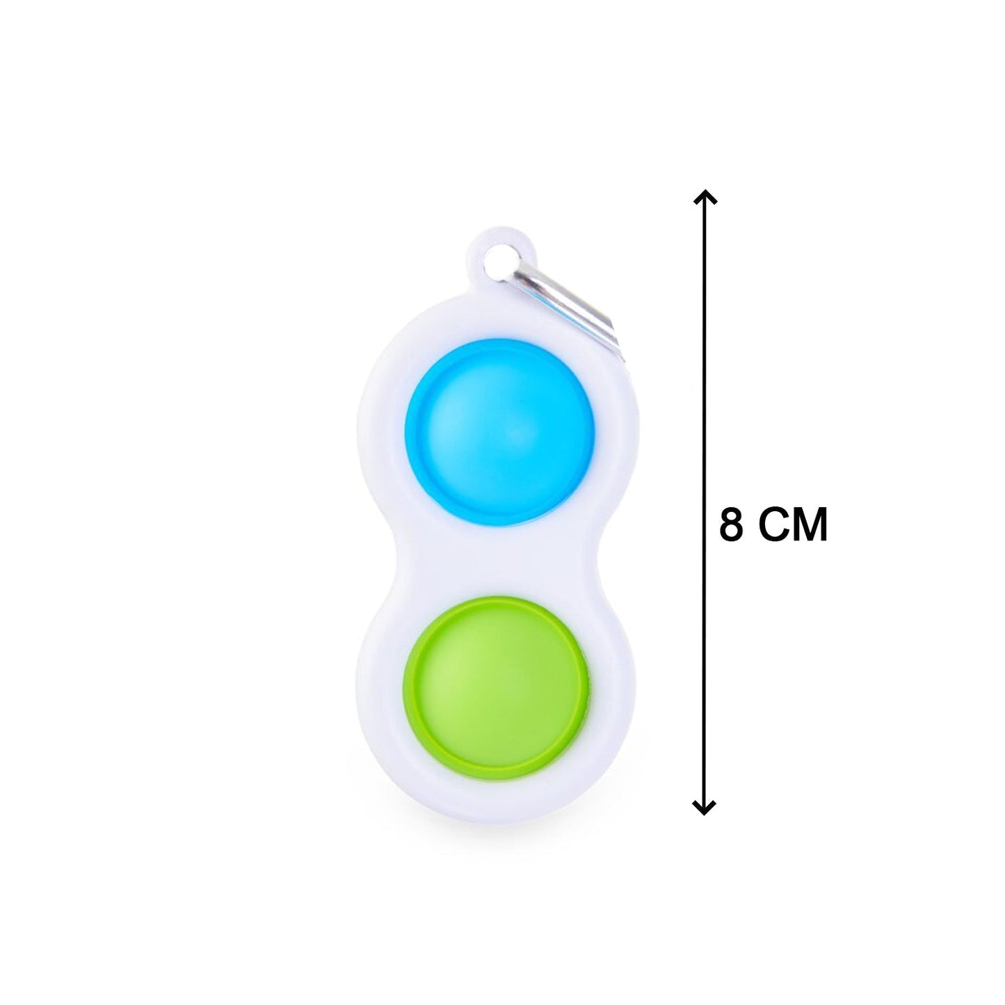 4850 Simple Dimple Fidget Toy Mini Keychain DeoDap