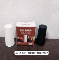 Distributeur de sel et de poivre pour table à manger, stockage d'épices et nouveau look, pour usage domestique et hôtelier, 5317