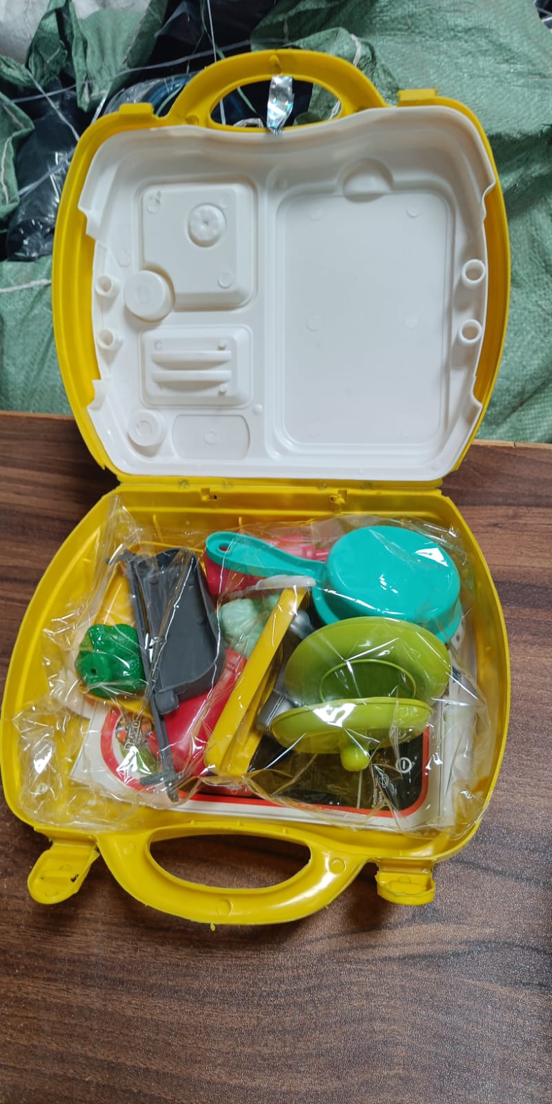 4529 Jouet de cuisine en plastique pour enfants, ensemble de jeu d'école de cuisine (ensemble de 26 pièces)