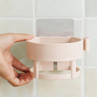 1444 Self Adhesive Hair Dryer Holder Bathroom Wall Storage Shelf Organizer Stand DeoDap