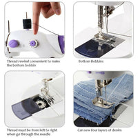 1220 Portable Mini Hand Tailor Machine for Sewing Stitching DeoDap