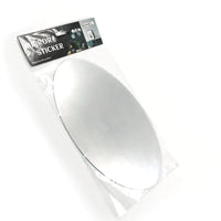 9053 10PC BIG OVAL ADHESIVE-BATHROOM-MIRROR-WALL DeoDap