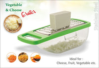 0660  Cheese Grater/Slicer/Chopper With Stainless Steel Blades DeoDap