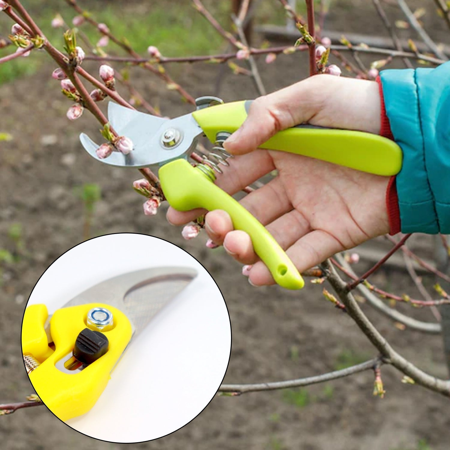 9058 Heavy Duty Plant Cutter For Home Garden Scissors DeoDap