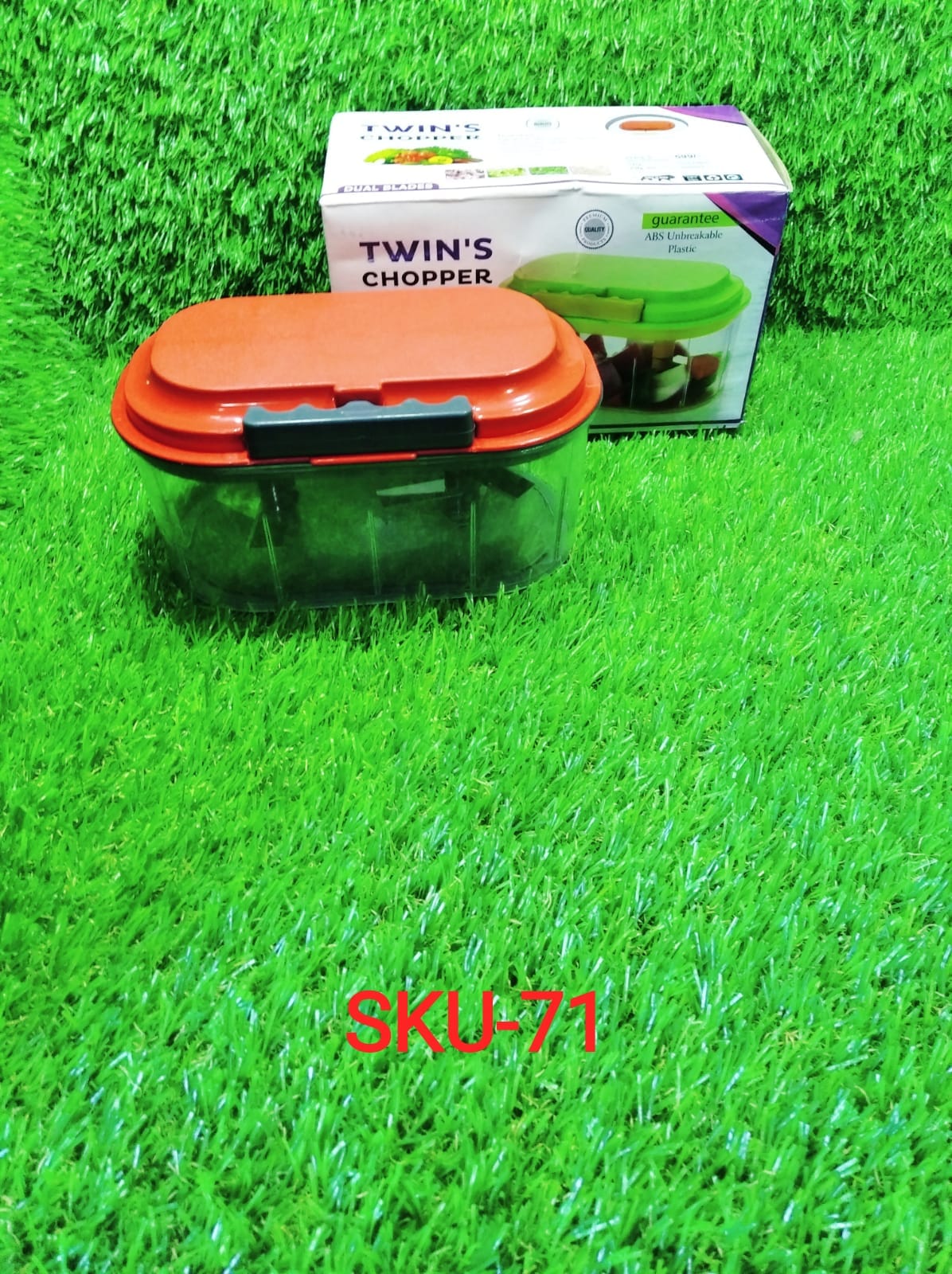 0071 Plastic Vegetable Chopper  (1000 ml) Gotilyo