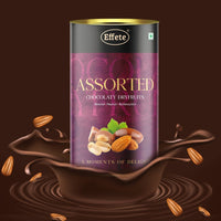 Effete Assorted Chocolate Dryfruits - Almonds, Peanut & Butterscotch (96 gm)