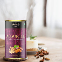 Effete Assorted Chocolate Dryfruits - Almonds, Peanut & Butterscotch (96 gm)