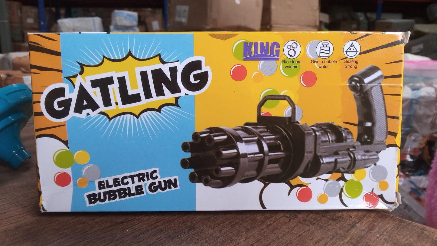 8028 Jouets pistolet à bulles à piles à 8 trous pour garçons et filles