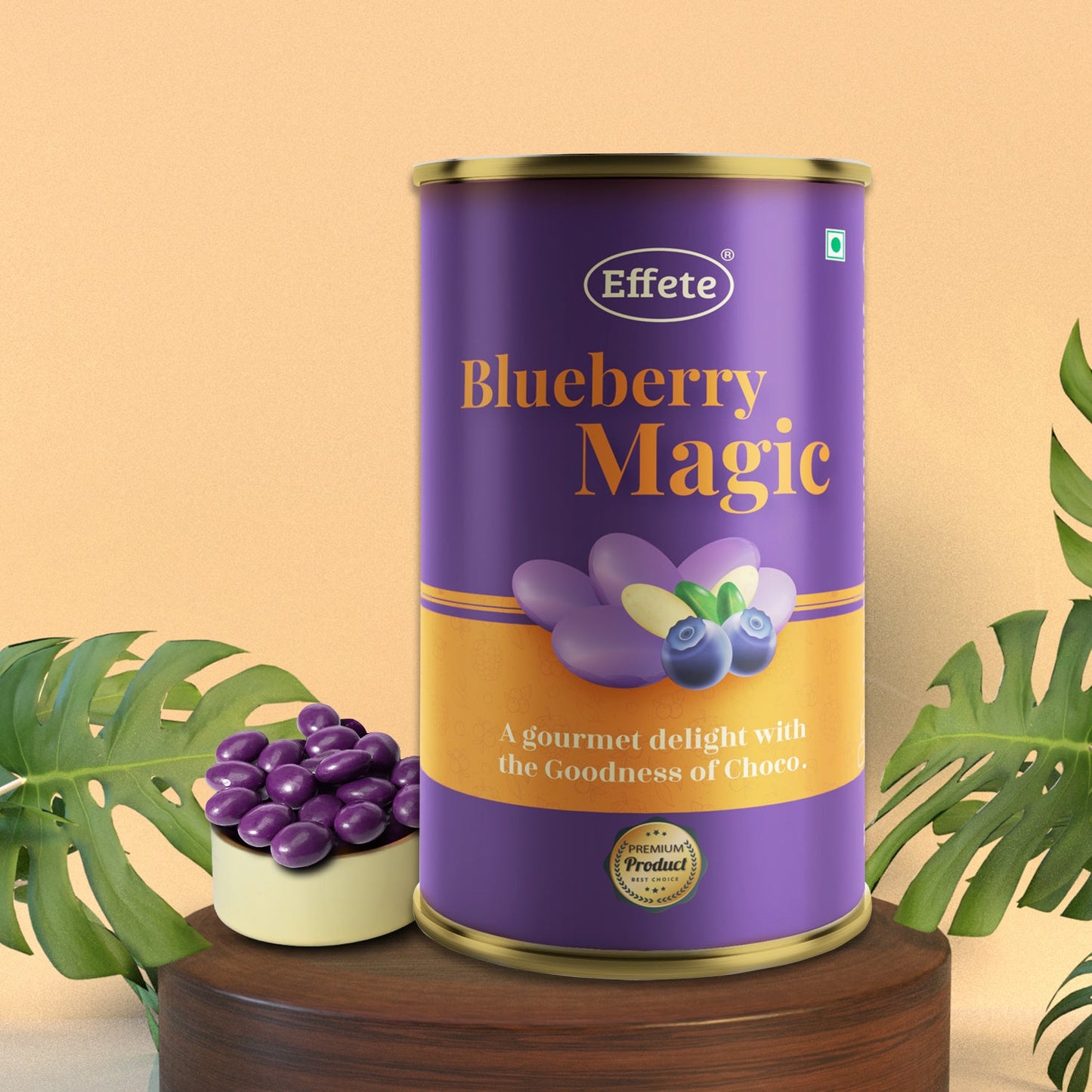 7836 Chocolat magique Effete Blue Berry (96 g)