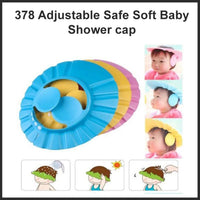 0378 Adjustable Safe Soft Baby Shower cap Gotilyo