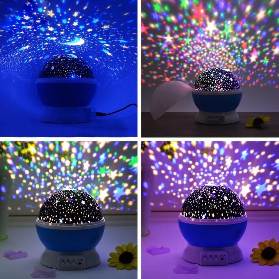 1234 Colour Changing Good Night Star Master Rotating Projection Night Lamp DeoDap