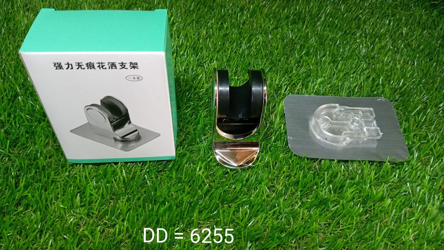 6255 Shower Head Holder, Adhesive Handheld Shower Holder, with adhesive sticker to hold. DeoDap