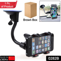 0282B Flexible Mobile Stand Multi Angle Adjustment with 360 Degree Adjustment For Car & Home Use Mobile Stand DeoDap