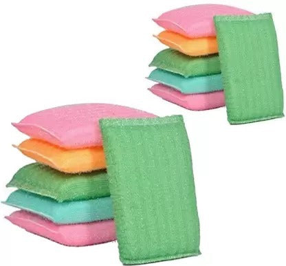 2385 Scratch Proof Kitchen Utensil Scrubber Pad (Pack of 12) DeoDap