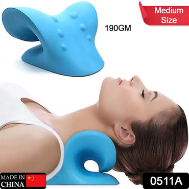 0511A Relaxant pour le cou | Oreiller cervical pour les douleurs au cou et aux épaules | Massage manuel d'acupression chiropratique | Matériel de qualité médicale | Recommandé par l'orthopédie