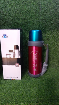 Bouteille d'eau thermos en acier inoxydable 6851, tasse sous vide à double paroi, tasse de rétention de chaleur de 12 heures pour distributeur de thé, d'eau et de café (1,2 l)