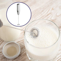 0849 Electric Handheld Milk Wand Mixer Frother For Latte Coffee Hot Milk DeoDap