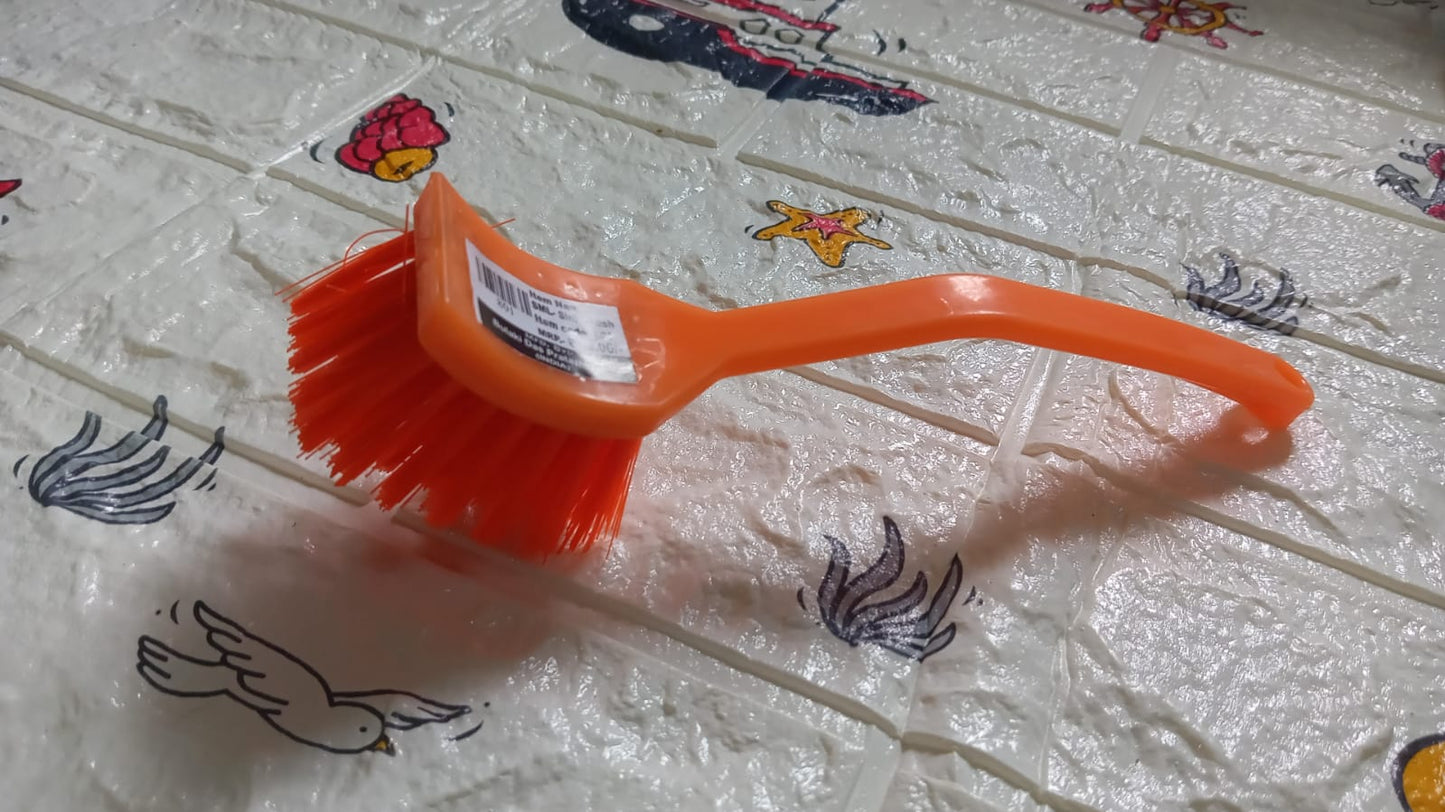 1375 Brosse de nettoyage pour lavabo/siège de toilettes en plastique (multicolore)