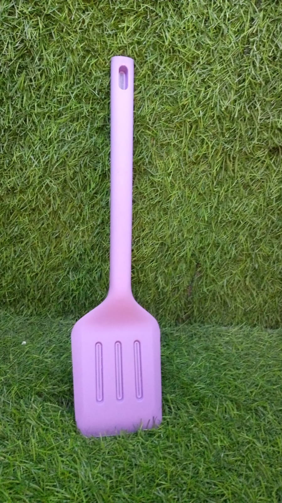 5460 Spatule antiadhésive en silicone de qualité alimentaire - Spatule résistante Turner Ustensiles de cuisine pour œufs, poisson, hamburgers (33 cm)