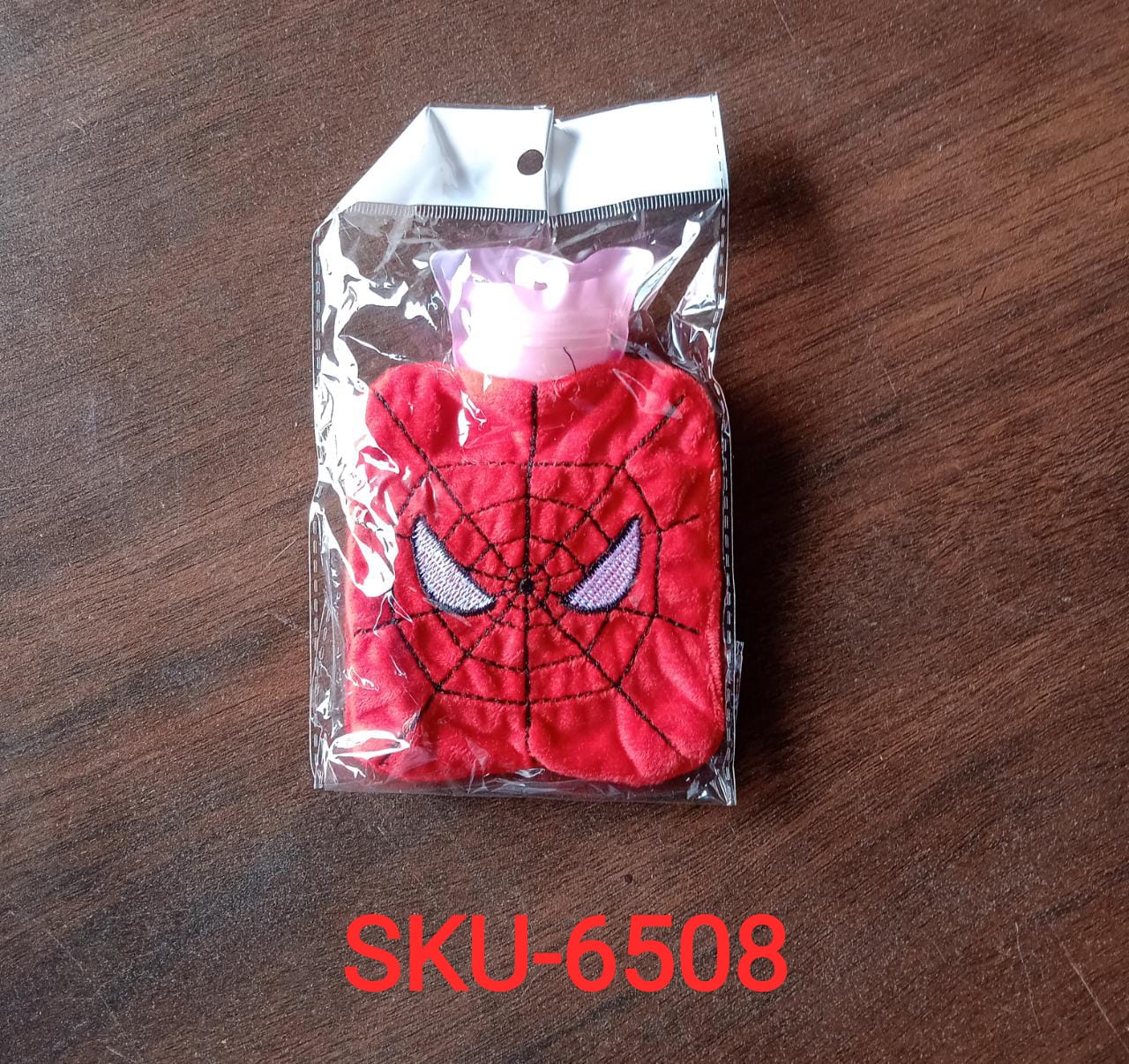 6508 Spiderman small Hot Water Bag with Cover for Pain Relief, Neck, Shoulder Pain and Hand, Feet Warmer, Menstrual Cramps. DeoDap