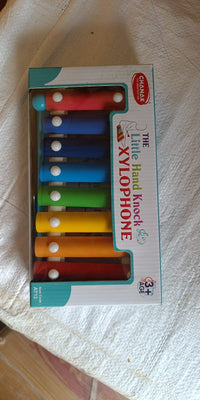 1912 Jouet musical xylophone en bois pour enfants (multicolore)