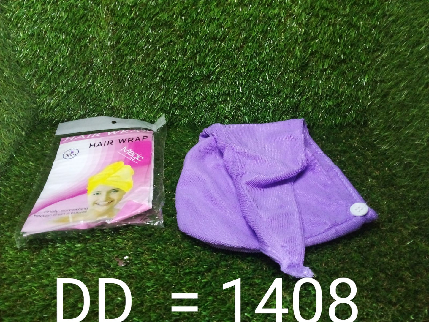 1408 Quick Turban Hair-Drying Absorbent Microfiber Towel/Dry Shower Caps DeoDap